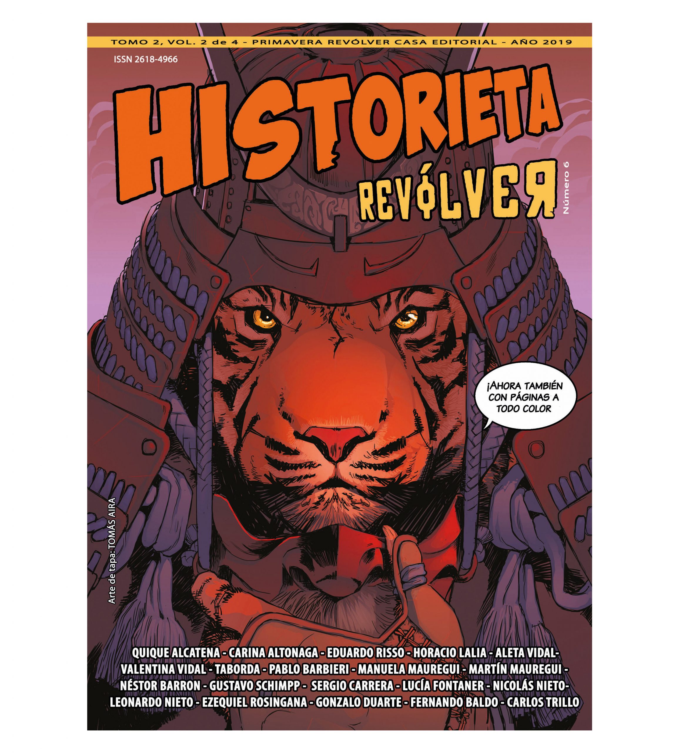 Historieta Revólver Número 6