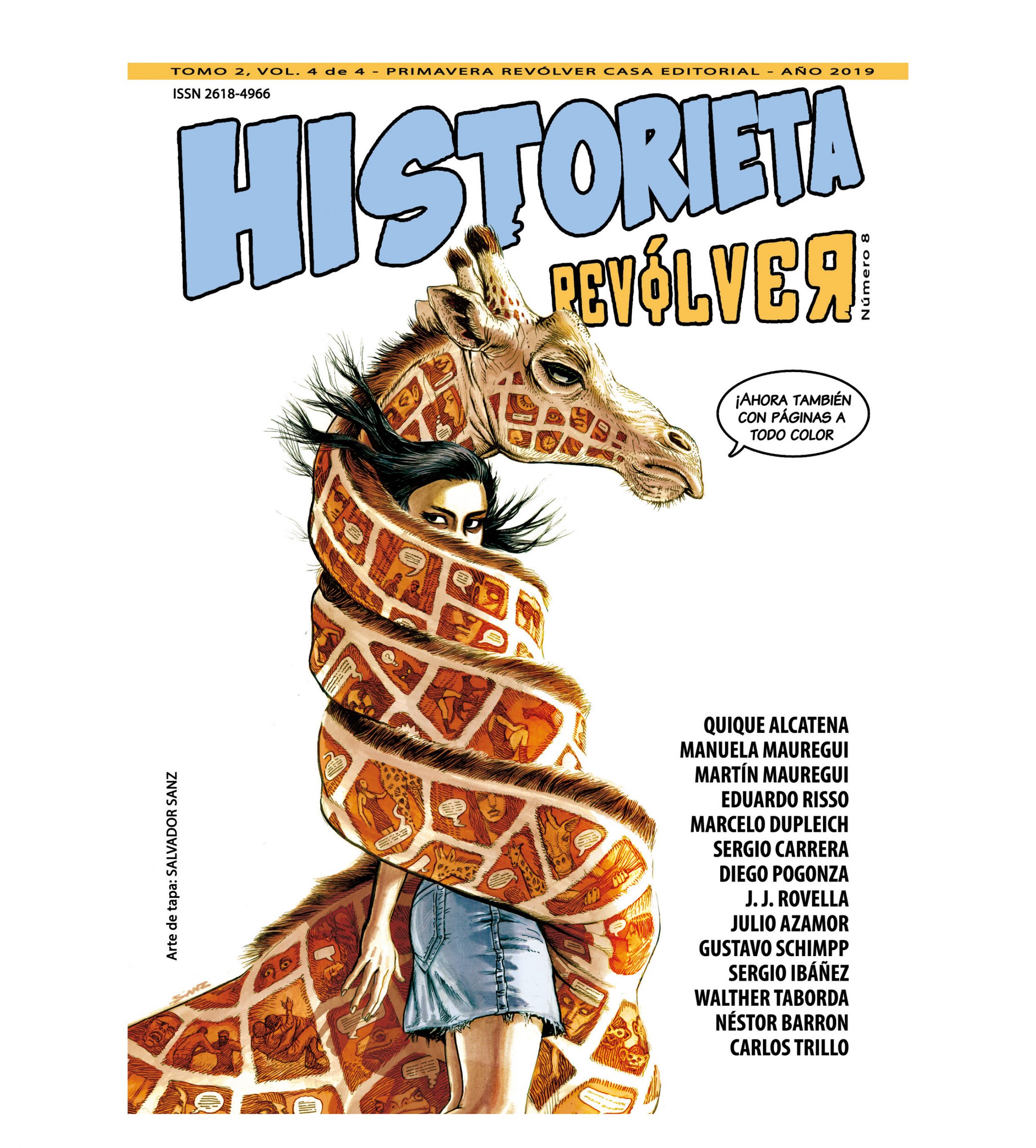 Historieta Revólver Número 8